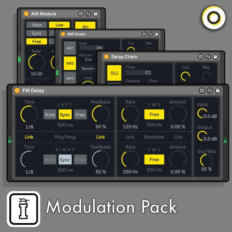 Modulation Pack MaxforLive Modulation Devices for Ableton Live