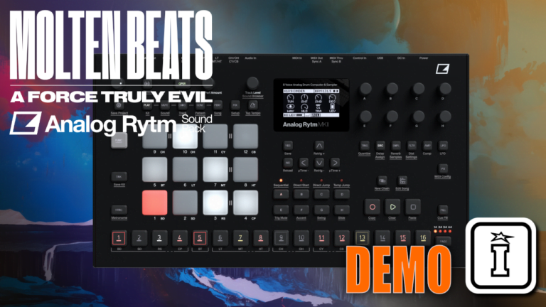 Molten Beats Elektron Analog RYTM Pack by A Force Truly Evil
