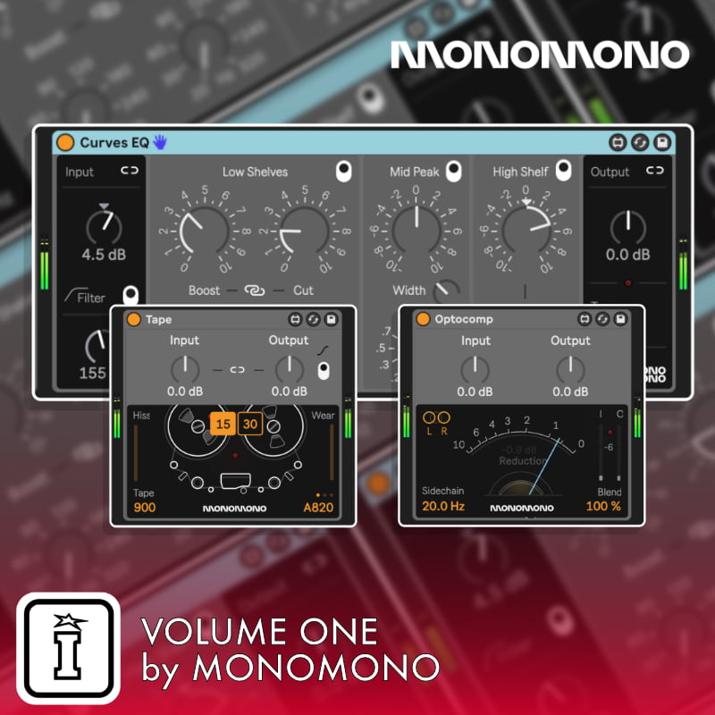 Volume One MaxforLive Device for Ableton Live by Monomono