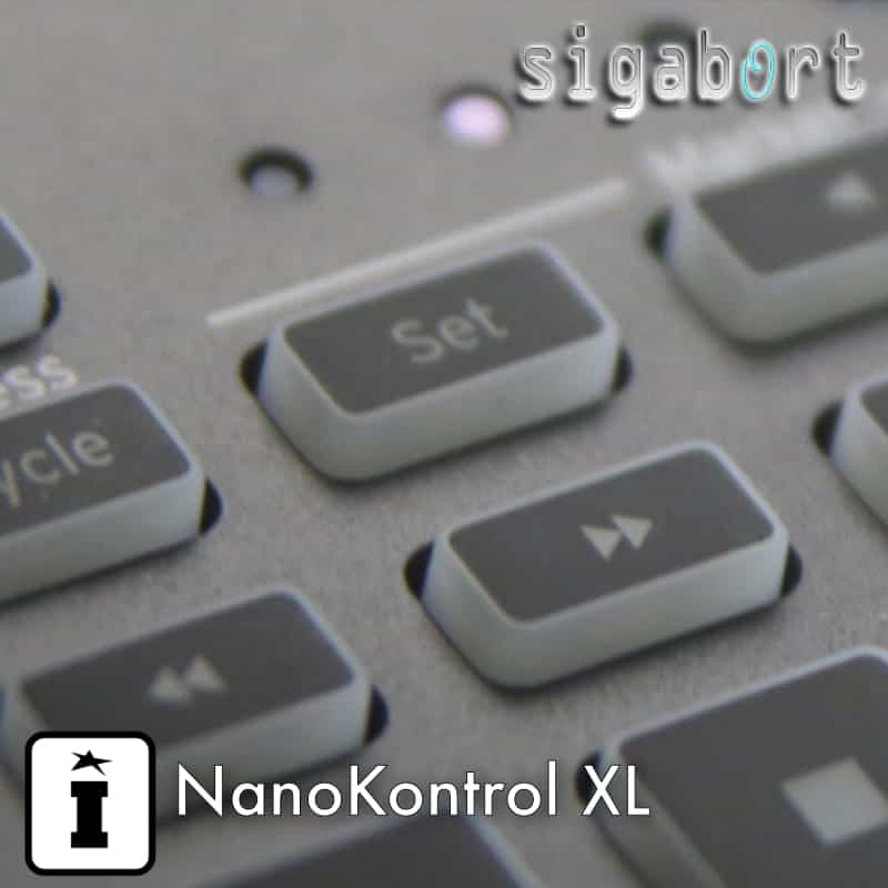 Korg NanoKontrol XL Ableton Live Control Surface Script