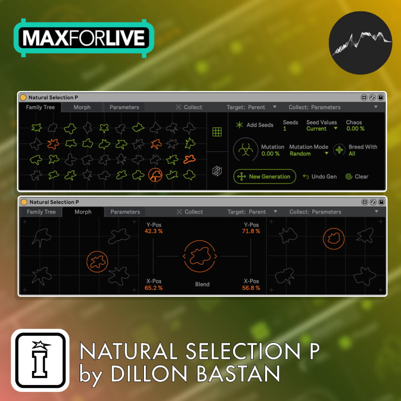 Natural Selection P MaxforLive Devices for Ableton Live by DILLON BASTAN