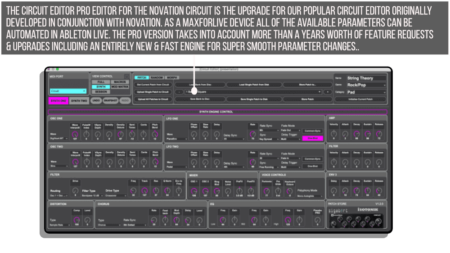 Circuit Editor PRO | Isotonik Studios | Novation Circuit