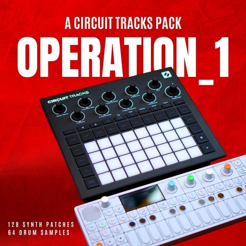 Operation_1 Novation Circuit Tracks Pack by Yu Ri Wong