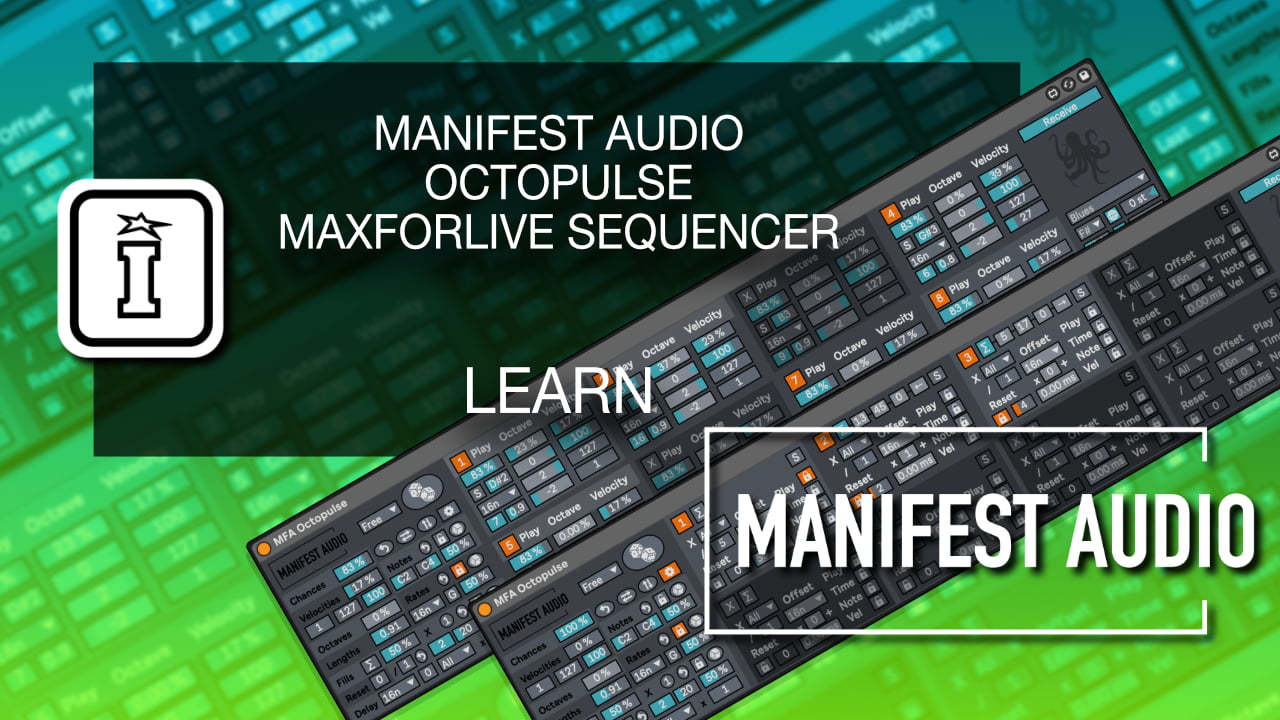 Octopulse MaxforLive Sequencer for Ableton Live by Manifest Audio