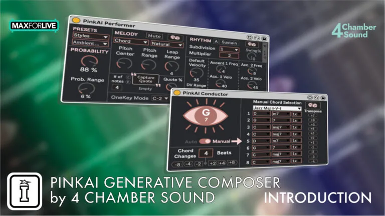 Pink AI Generative Composer | MultiTrack MIDI Generator