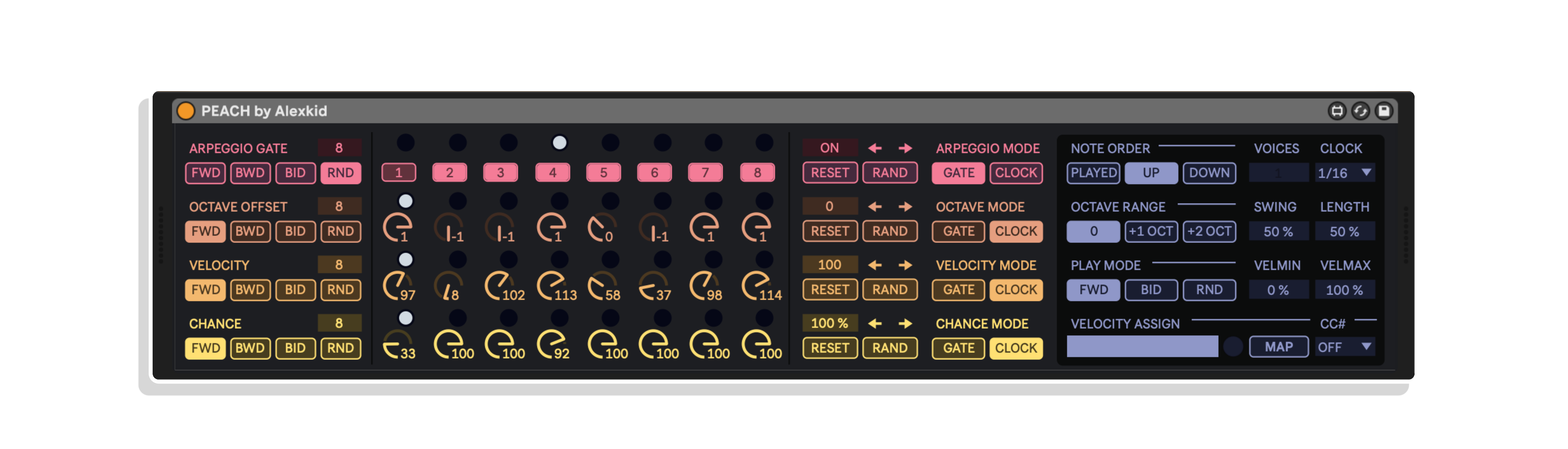 Sequencer Bundle D MaxforLive Devices for Ableton Live by Alexkid