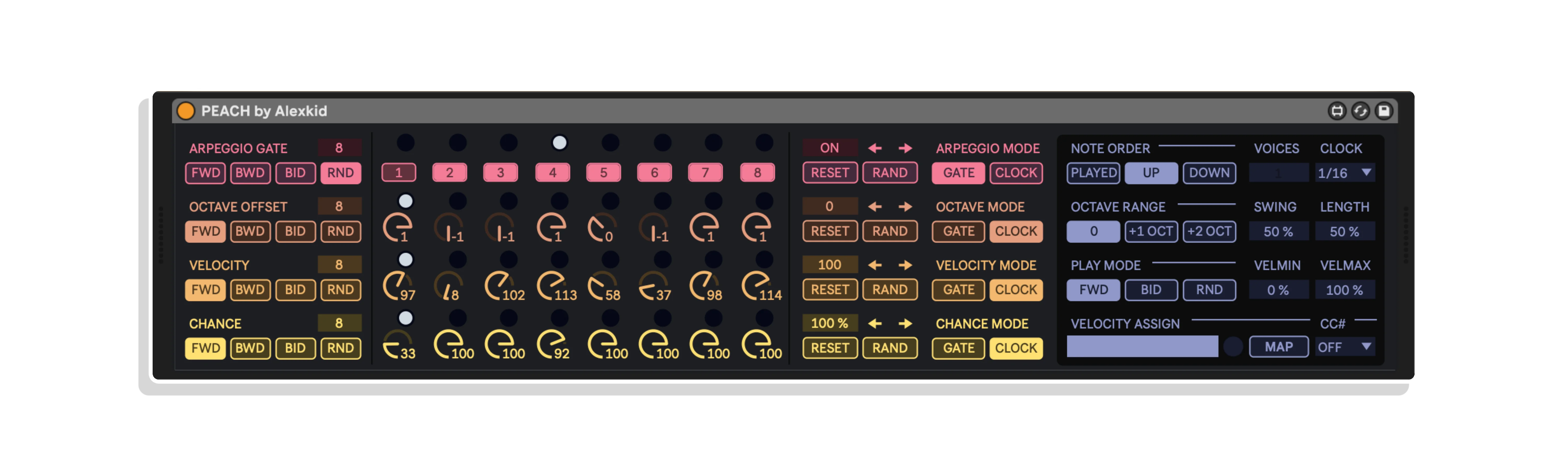 Sequencer Bundle D MaxforLive Devices for Ableton Live by Alexkid