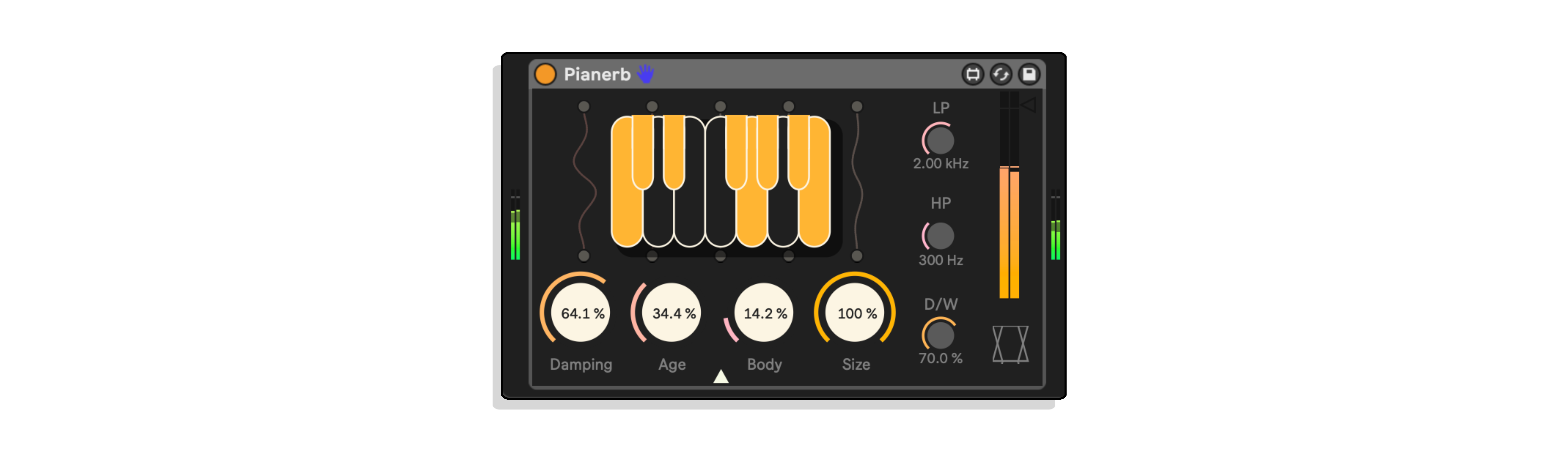 Pianerb MaxforLive Audio Device for Ableton Live by AVAL