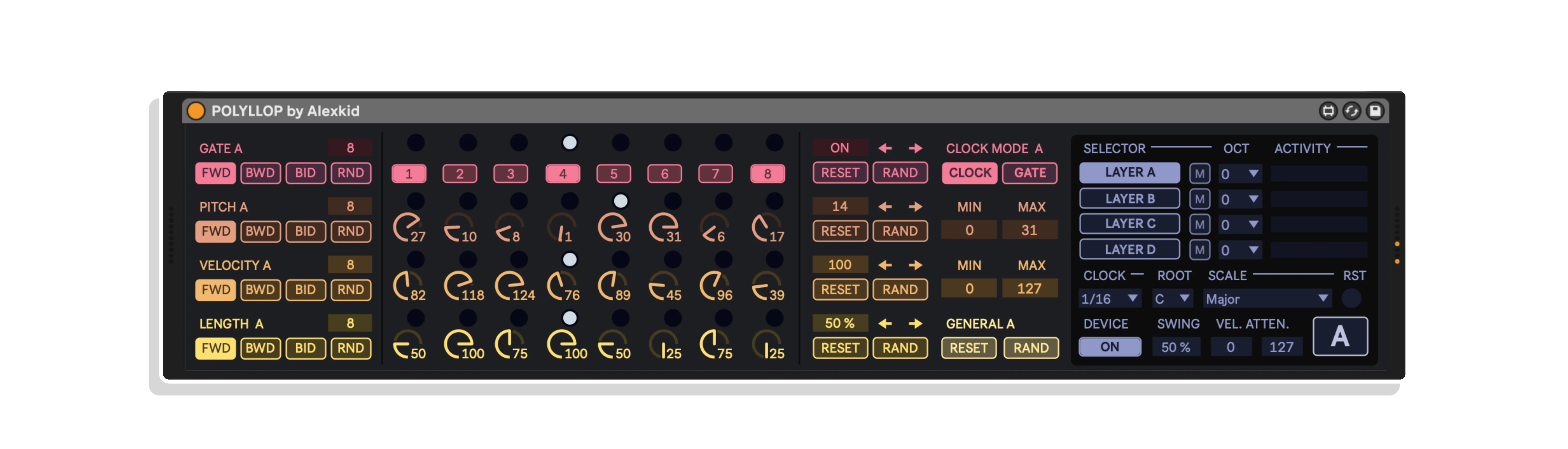 Sequencer Bundle D MaxforLive Devices for Ableton Live by Alexkid
