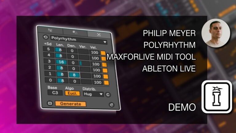 Philip Meyer MIDI Tools for Ableton Live 12