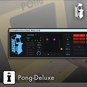Pong Deluxe MaxforLive MIDI Sequencer
