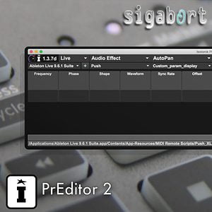PrEditor 2 Ableton Live Utility
