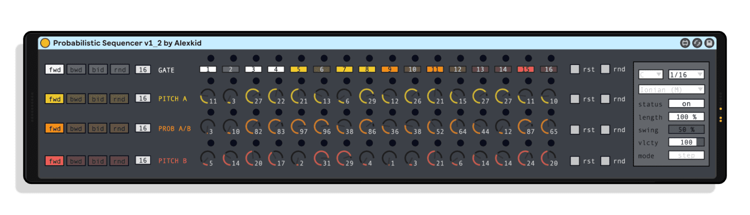 probalistic sequencer by alexkid device template