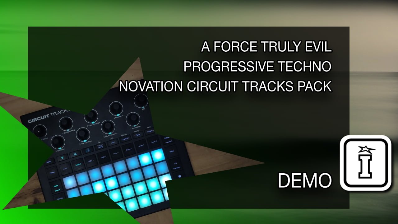Progressive Techno Novation Circuit Tracks Pack by A Force Truly Evil