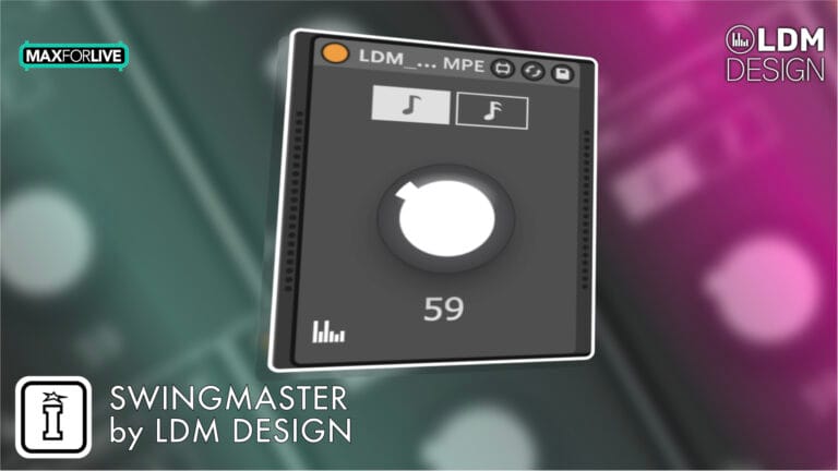 SWINGMASTER by LDM DESIGN MaxforLive Device for Ableton Live