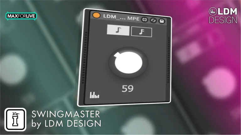 SWINGMASTER by LDM DESIGN MaxforLive Device for Ableton Live