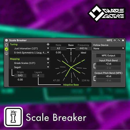 Scale Breaker MaxforLive Microtuning MIDI Device by Chaos Culture