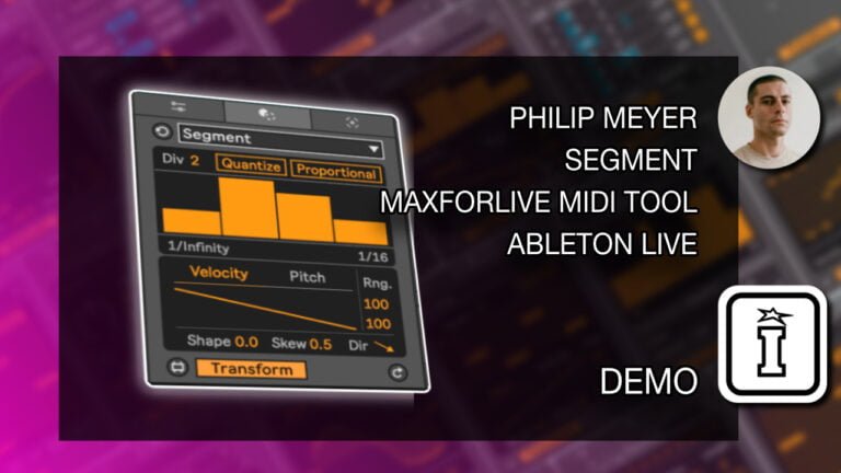 Philip Meyer MIDI Tools for Ableton Live 12