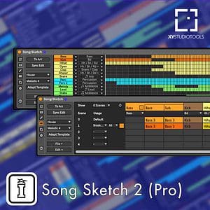 Song Sketch 2 Pro Pack for Ableton Live, A MaxforLive device by XY Studio Tools