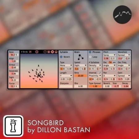 Songbird MaxforLive Instrument for Ableton Live by Dillon Bastan