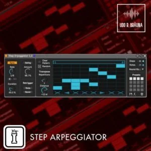 Step Arpeggiator MaxforLive Device for Ableton Live by Udo R. Bräuna