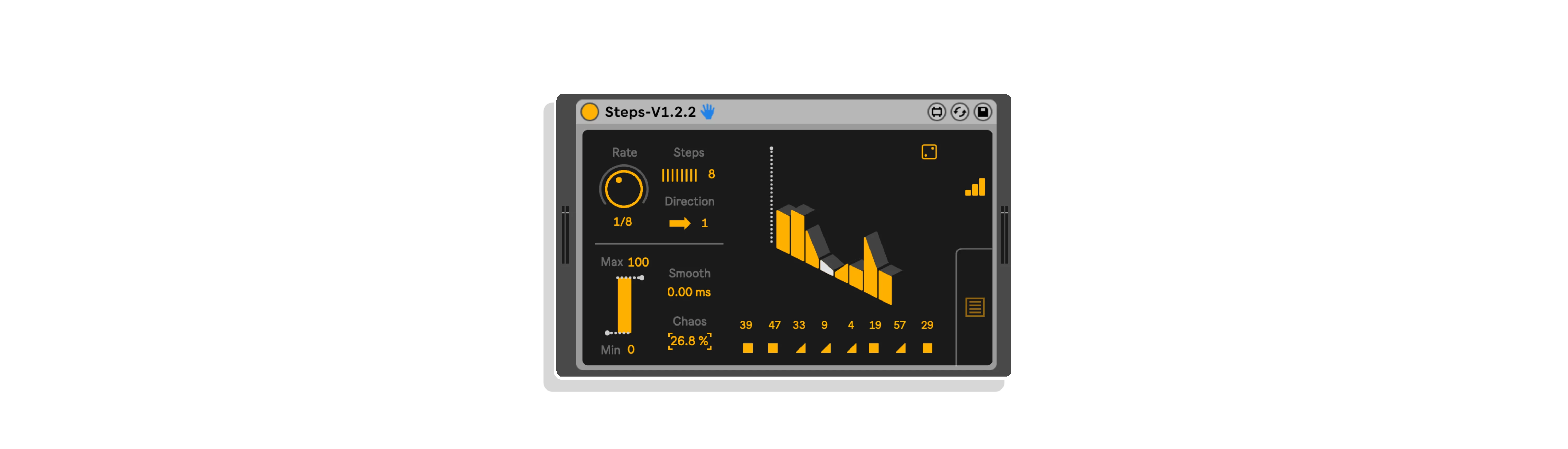 Steps 1.2 MaxforLive Device for Ableton Live by Rainbow Circuit
