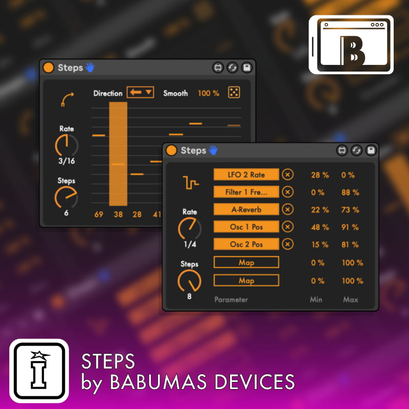 Steps MaxforLive Device for Ableton Live by Babumas Devices