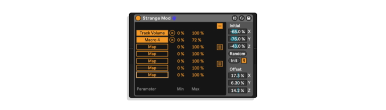 Strange Mod MaxforLive Device for Ableton Live by Dillon Bastan