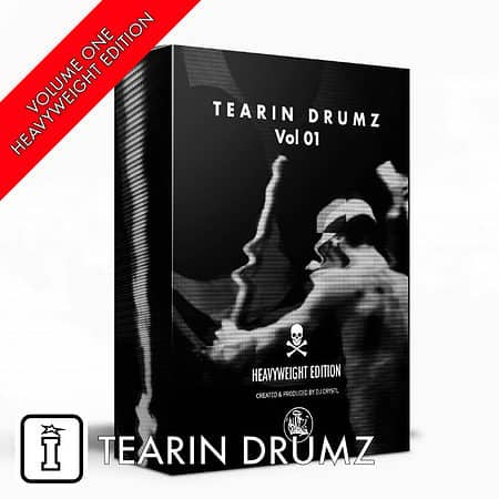 Tearin Drumz Volume ONE Heavyweight Edition by DJ Crystl