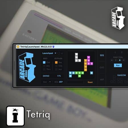 Tetriq MaxforLive MIDI Sequencer