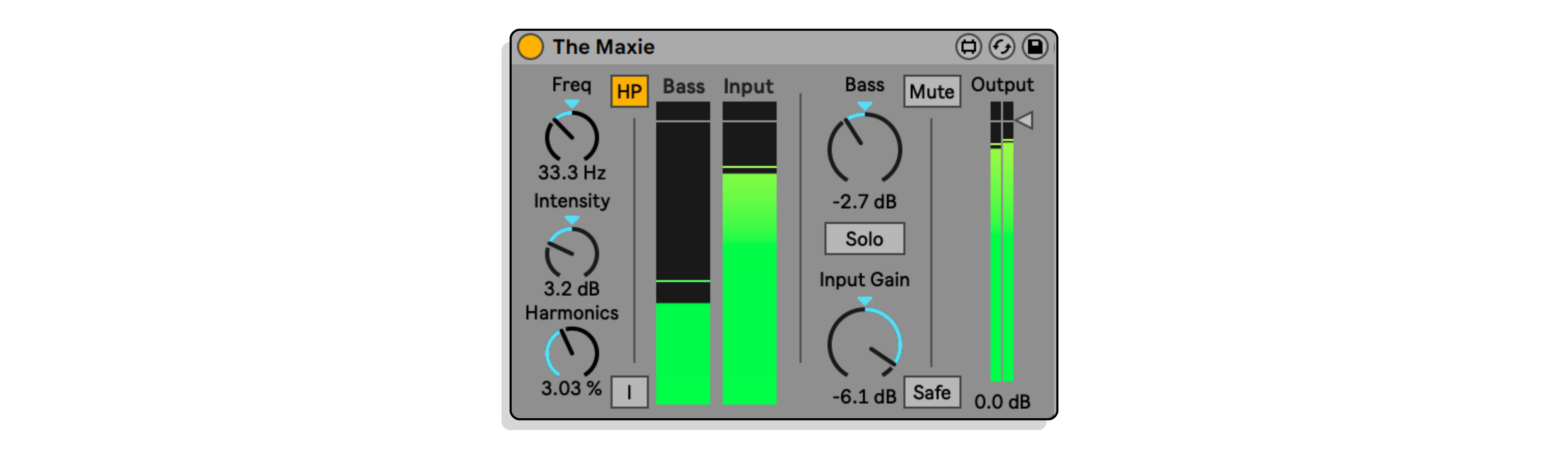The Maxie MaxforLive Device for Ableton Live by White Horse