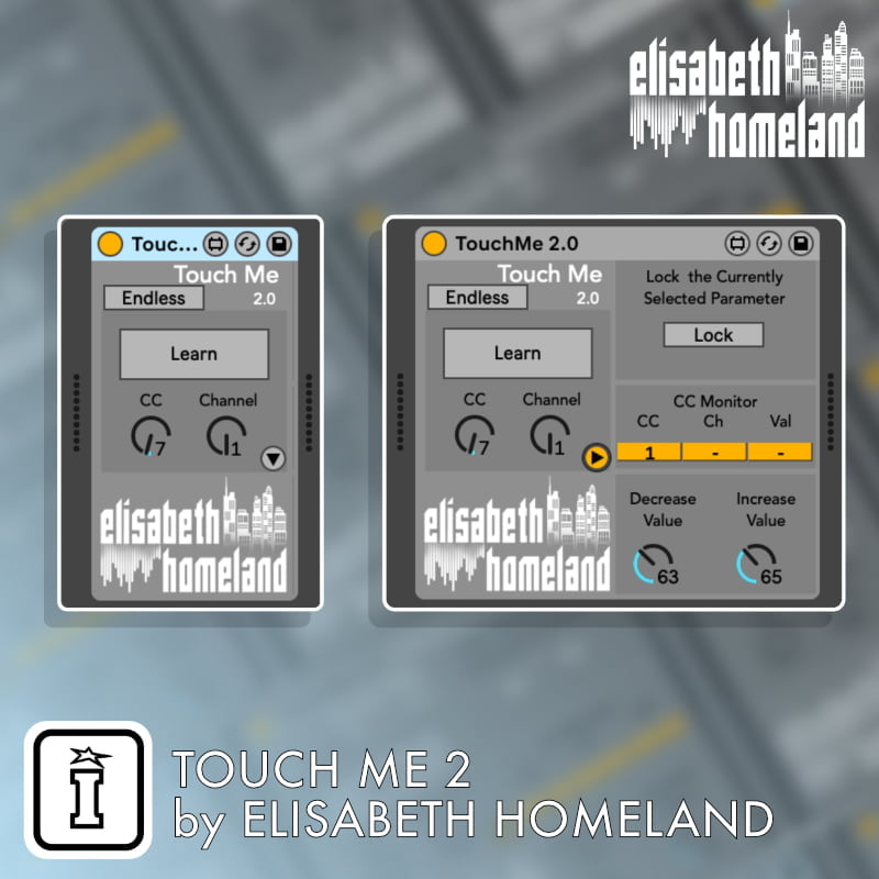 Touch Me 2 MaxforLive Device for Ableton Live by Elisabeth Homeland