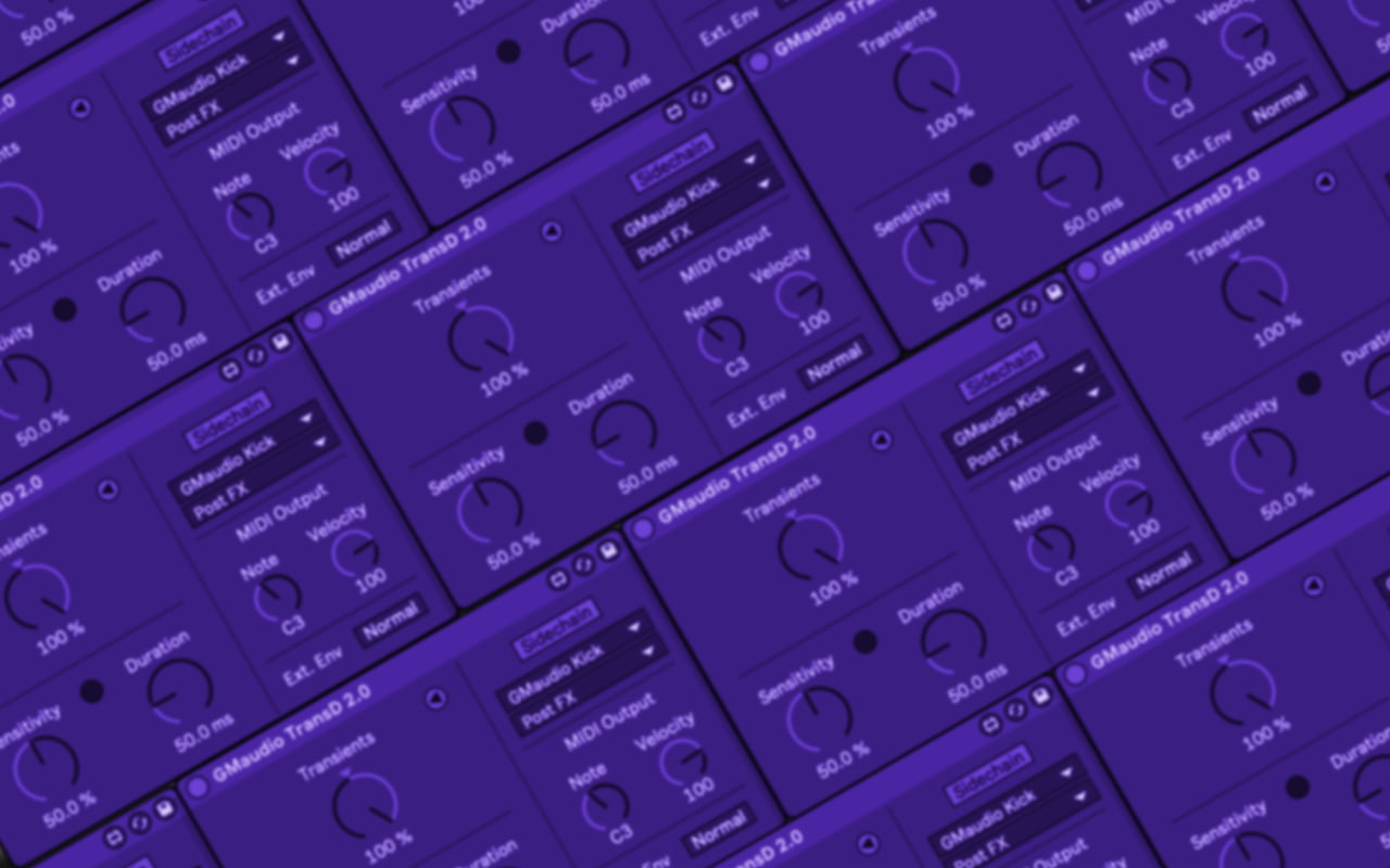 GM Audio Trans-D MaxforLive Device for Ableton Live by Fixation Studios