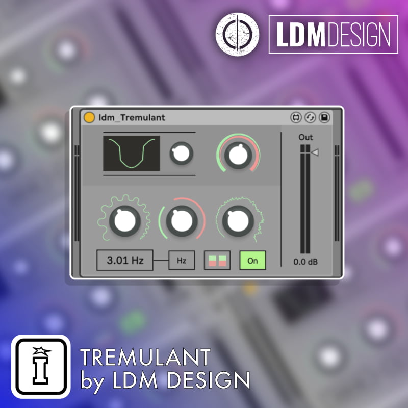 Tremulant MaxforLive Device for Ableton Live by LDM Design