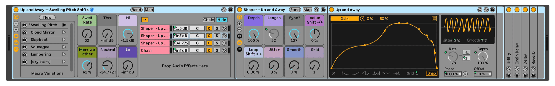 Shapes Ableton Live Pack by pATCHES & PerforModule