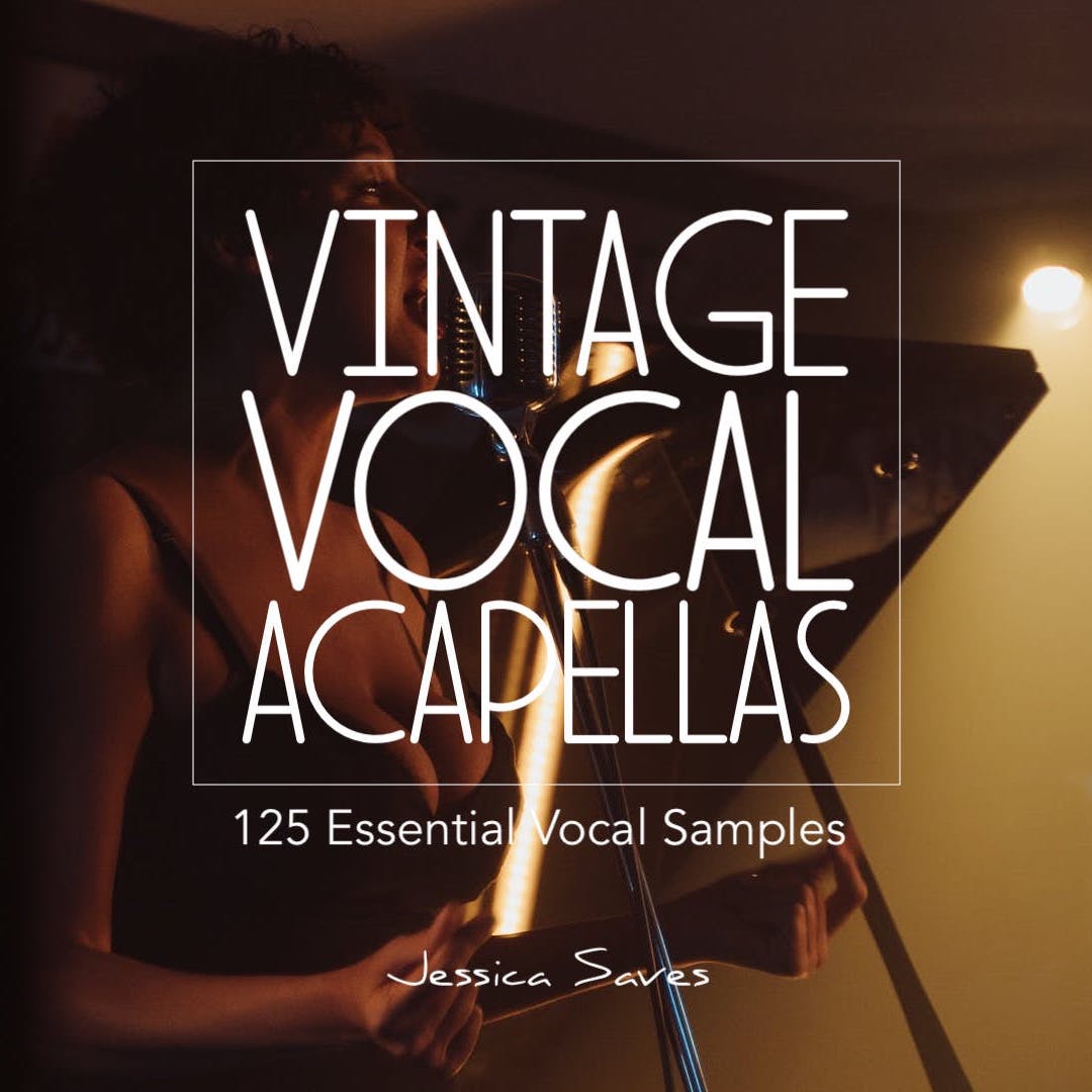 Vintage Vocal Acapellas Digitakt Pack by Jessica Saves