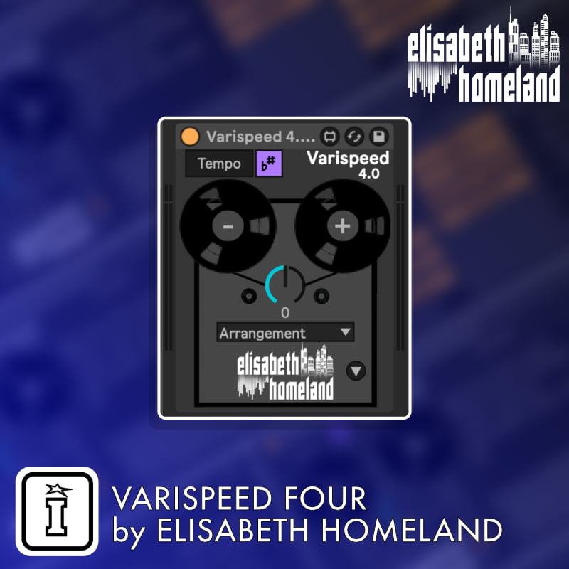 Varispeed 4 MaxforLive Device for Ableton Live by Elisabeth Homeland