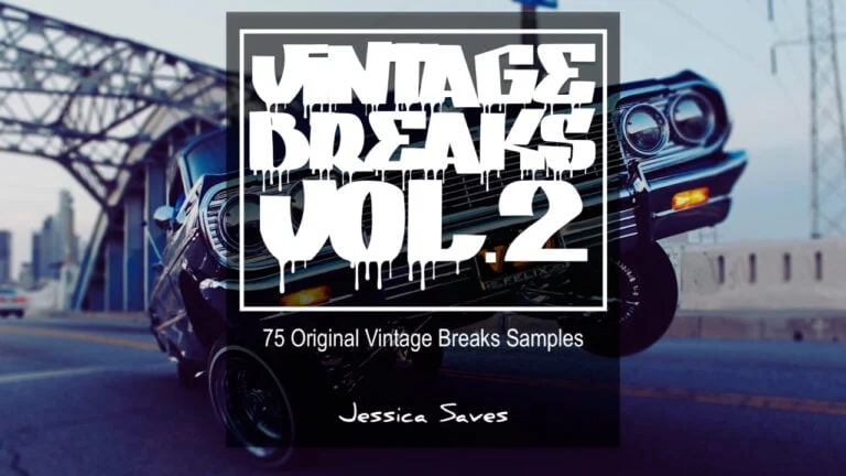 Vintage Breaks Volume Two Elektron Digitakt Sample Pack by Jessica Saves