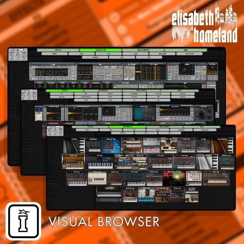 Visual Browser MaxforLive Device by Elisabeth Homeland