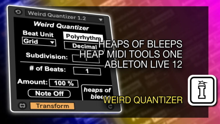 Weird Quantizer by Heaps of Bleeps