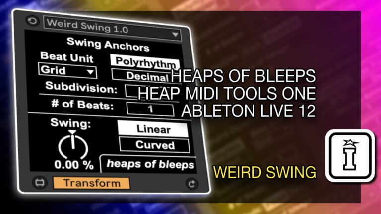 Weird Swing by Heaps of Bleeps
