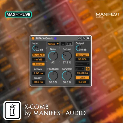 X-FX MaxforLive Devices for Ableton Live by Manifest Audio