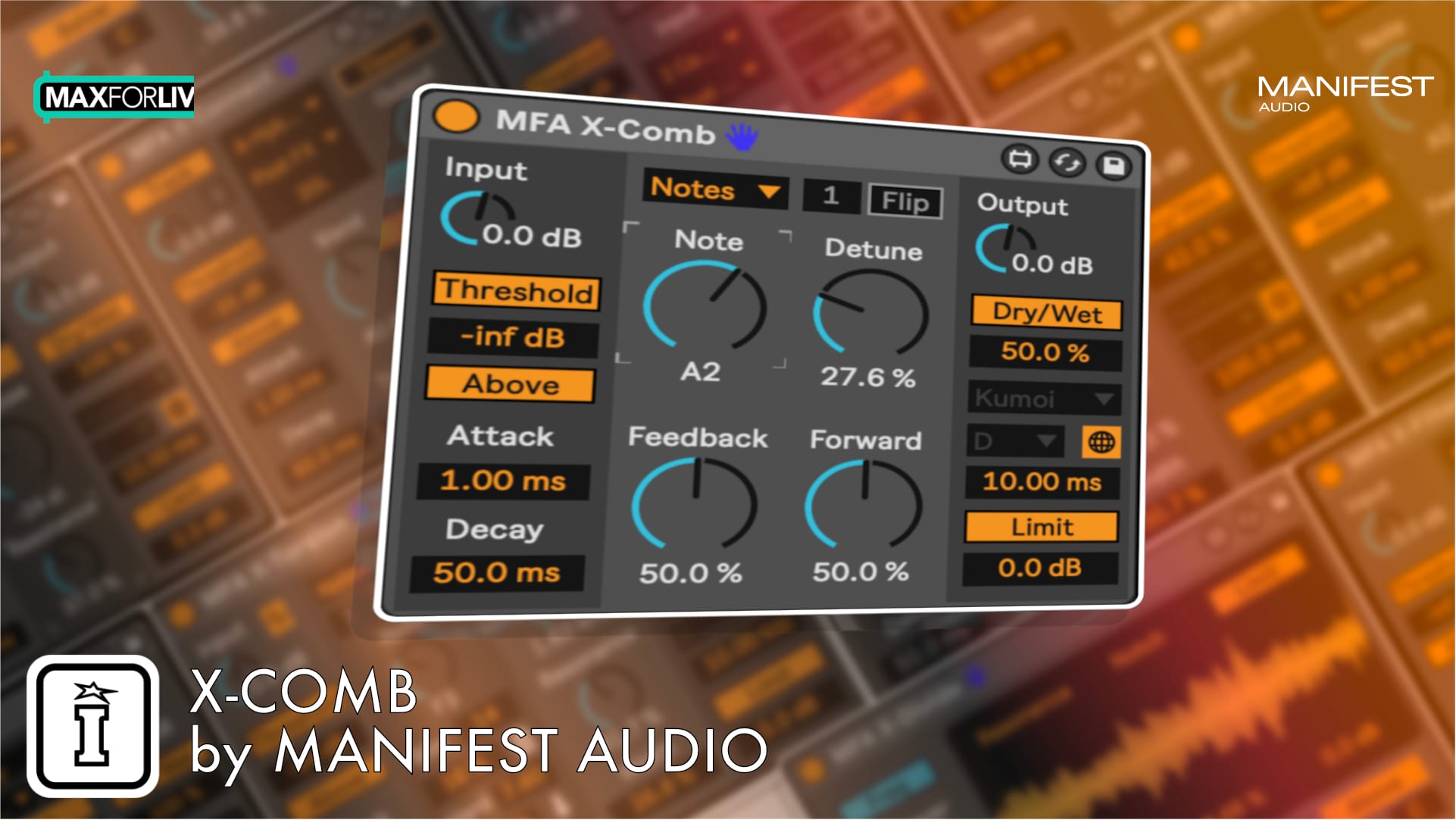 X-FX MaxforLive Devices for Ableton Live by Manifest Audio