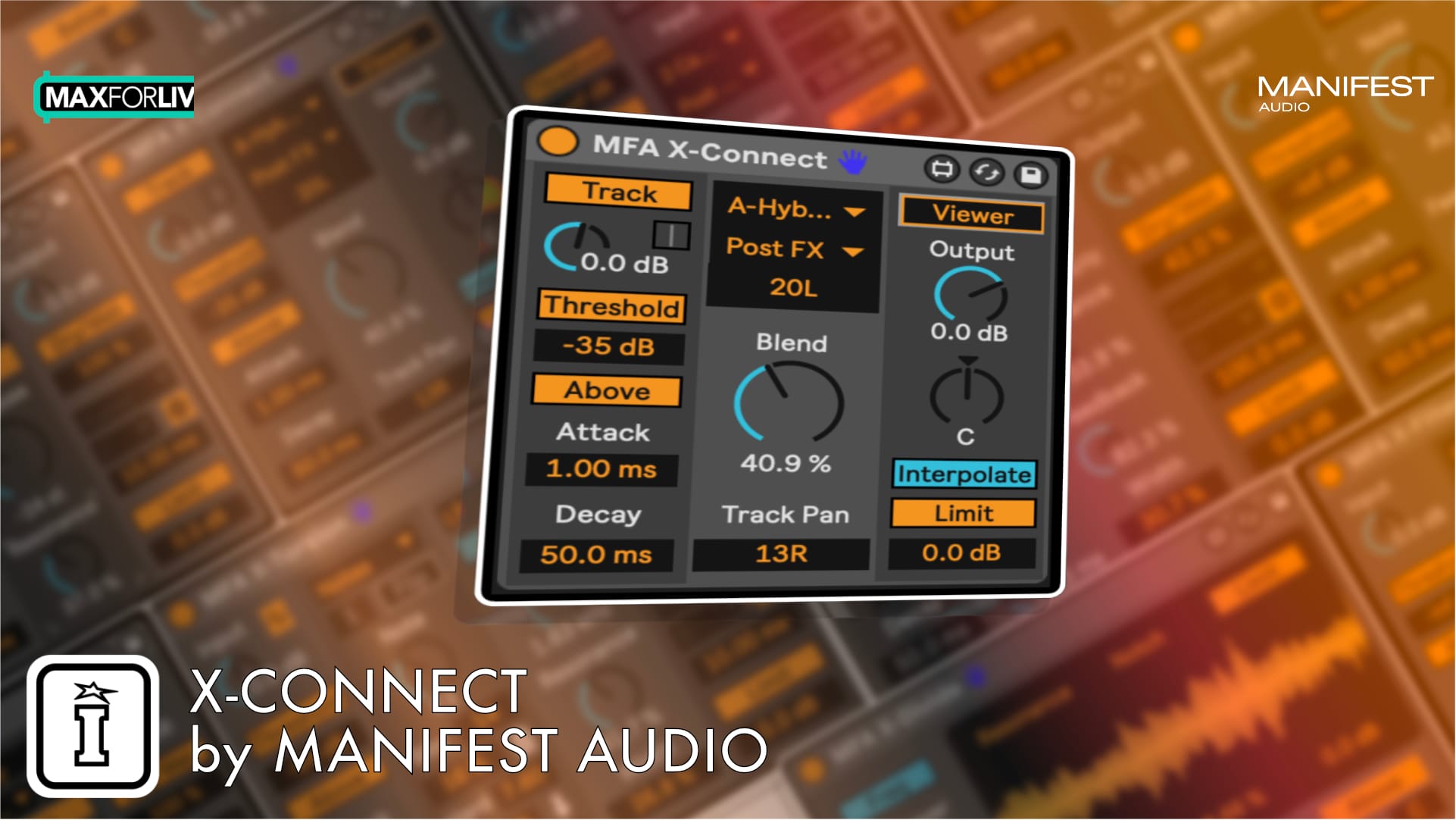 X-FX MaxforLive Devices for Ableton Live by Manifest Audio