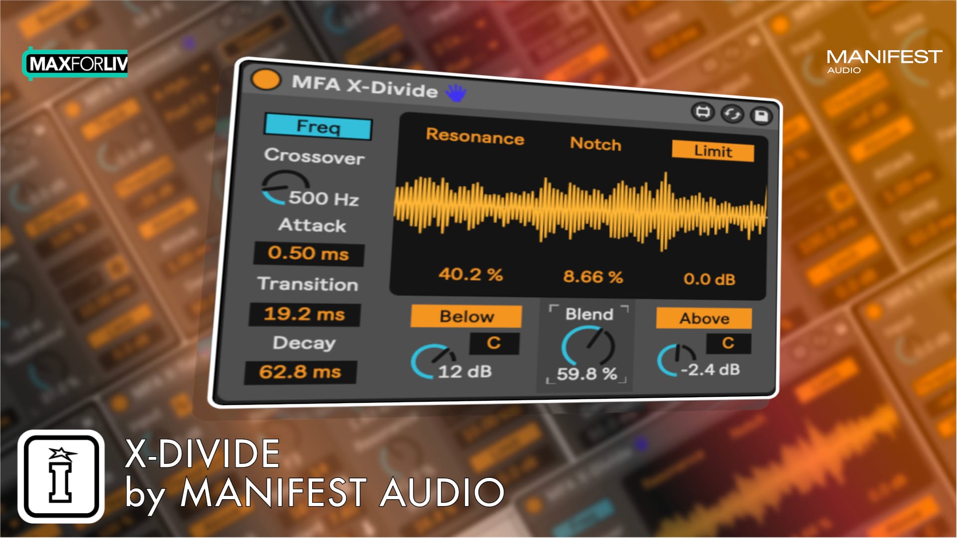 X-FX MaxforLive Devices for Ableton Live by Manifest Audio