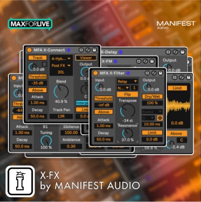 X-FX MaxforLive Devices for Ableton Live by Manifest Audio