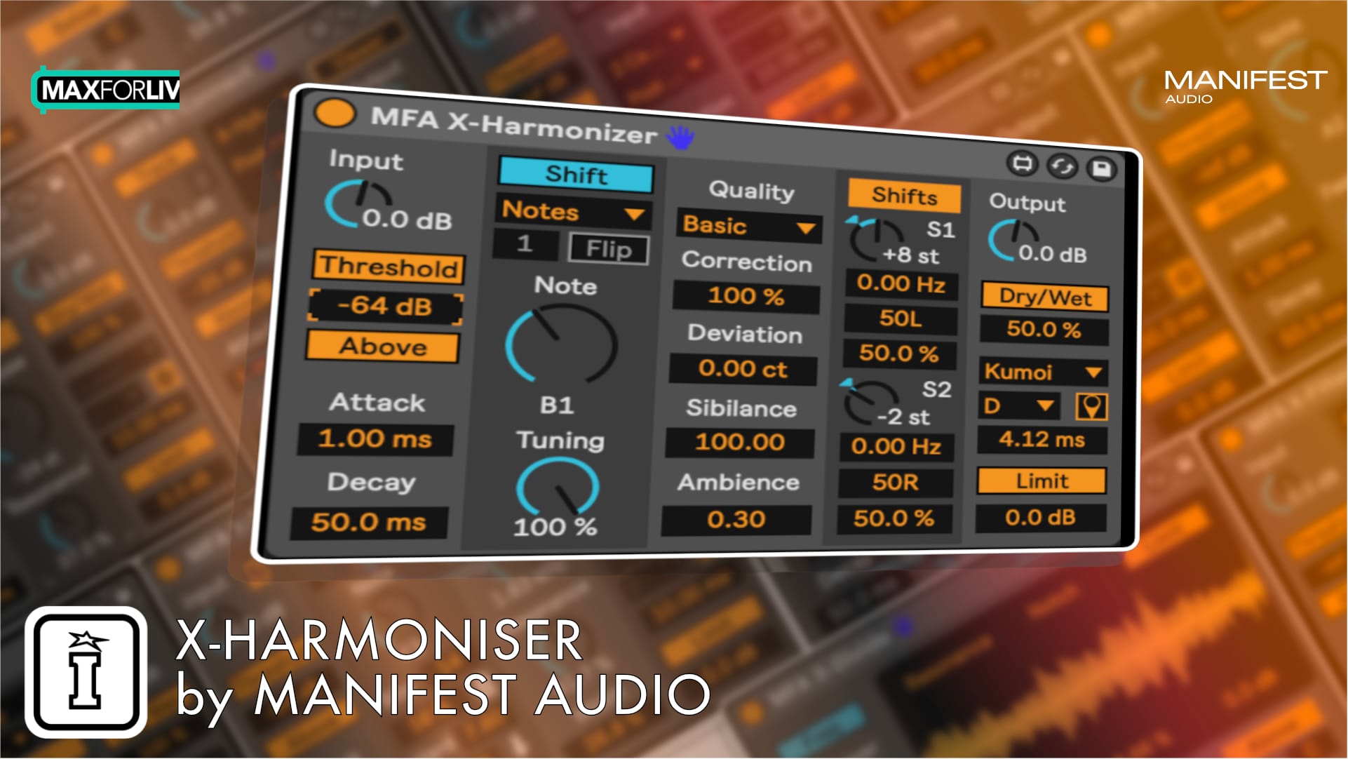 X-FX MaxforLive Devices for Ableton Live by Manifest Audio