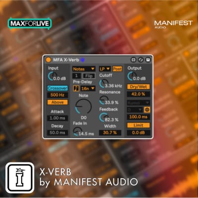 X-FX MaxforLive Devices for Ableton Live by Manifest Audio