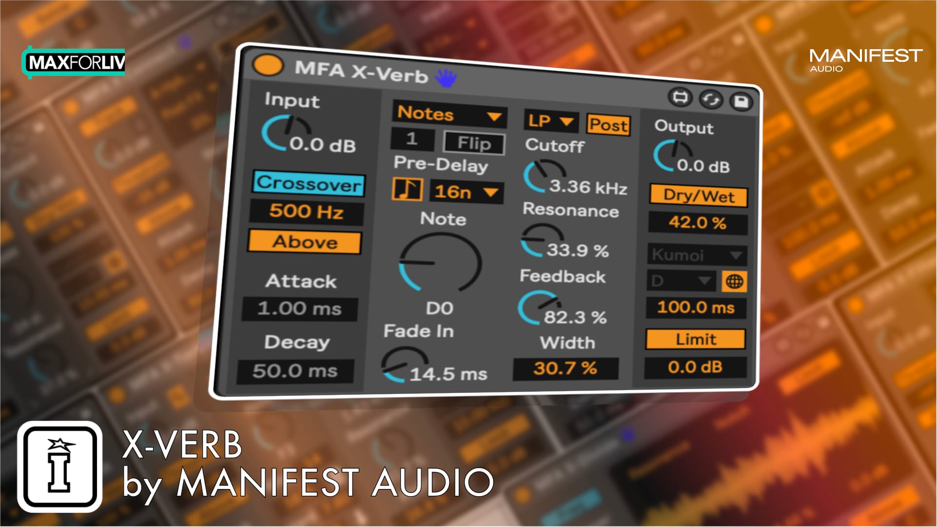 X-FX MaxforLive Devices for Ableton Live by Manifest Audio