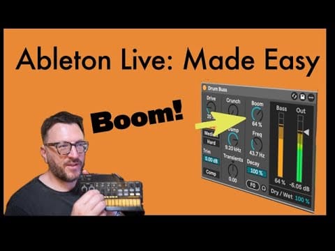 ableton made easy in tune 808 kicks for any drum loop